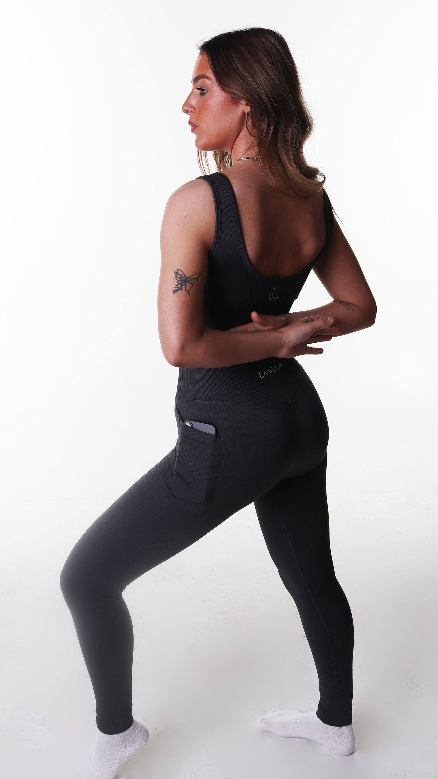 LANULA Ribbed Seamless Bra