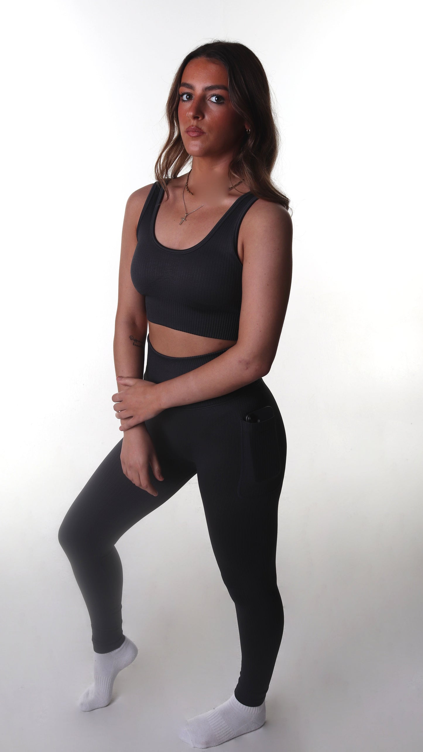 LANULA Ribbed Seamless Bra