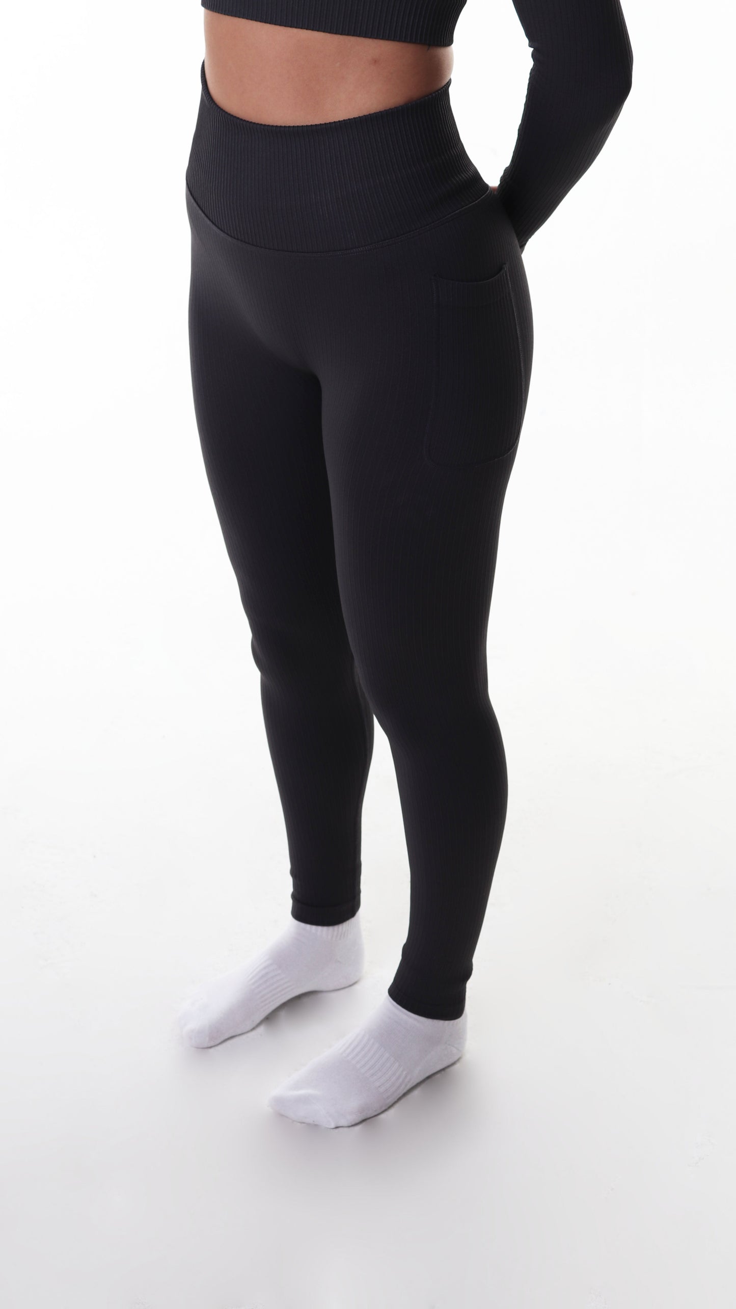 LANULA Ribbed Seamless Leggings